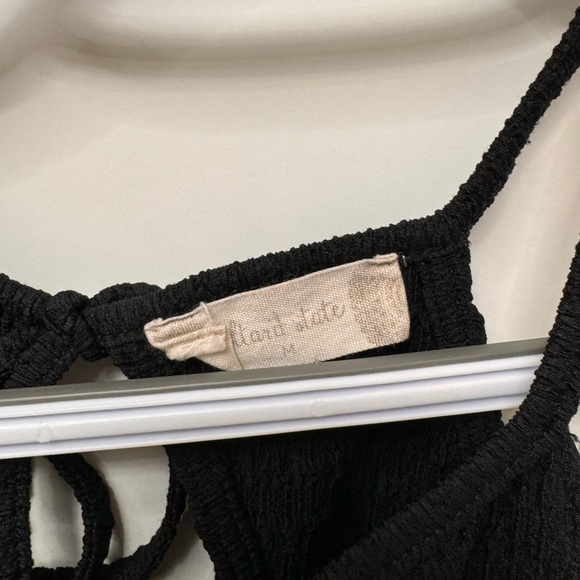 Black Altar’d State halter top open front and back tank - Picture 3 of 3